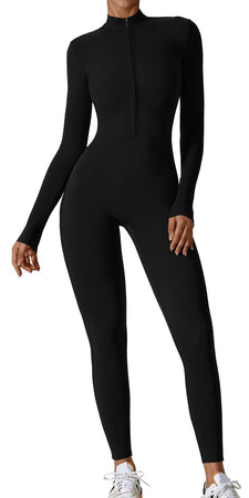 COMBINAISON ZIP FULL BODY - MANCHES LONGUES